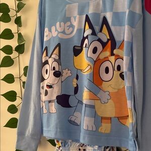 Bluey Cartoon Long Sleeve Shirt